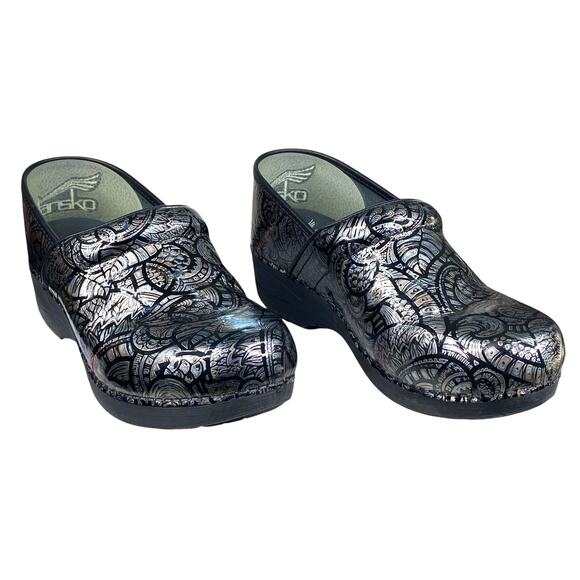 Dansko Women’s XP Professional Grey Black Fossilized Clog Size 42 US 11.5/12 - Picture 6 of 10